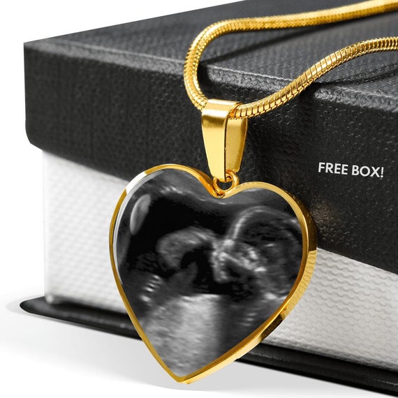 Sonogram necklace on sale for mom