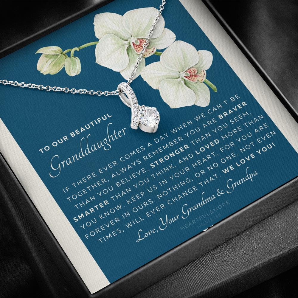 Gift for Granddaughter from Grandma &amp; Grandpa To Our | Etsy