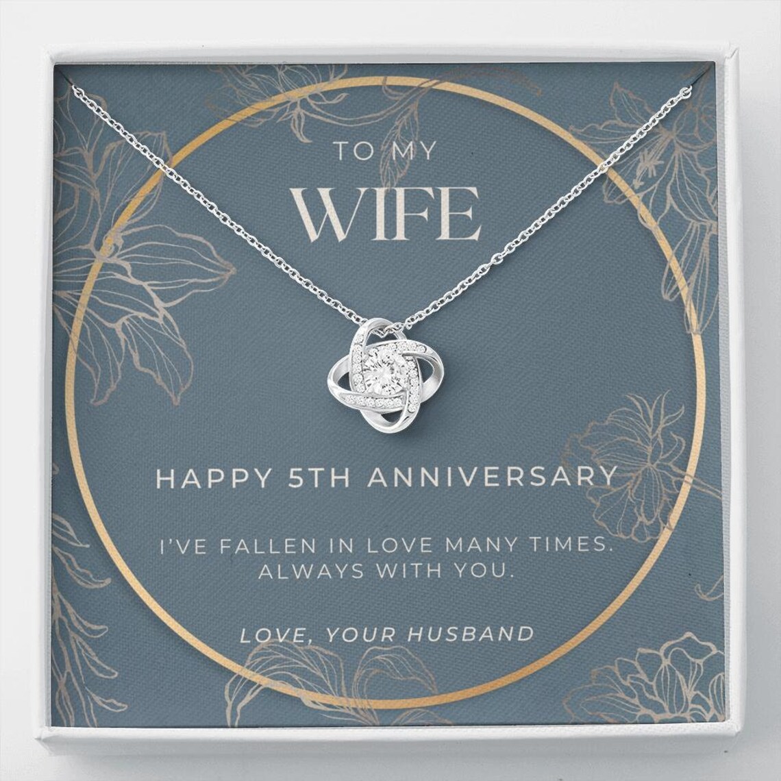5 Year Anniversary Gift for Wife 5 Year Anniversary Gifts Etsy