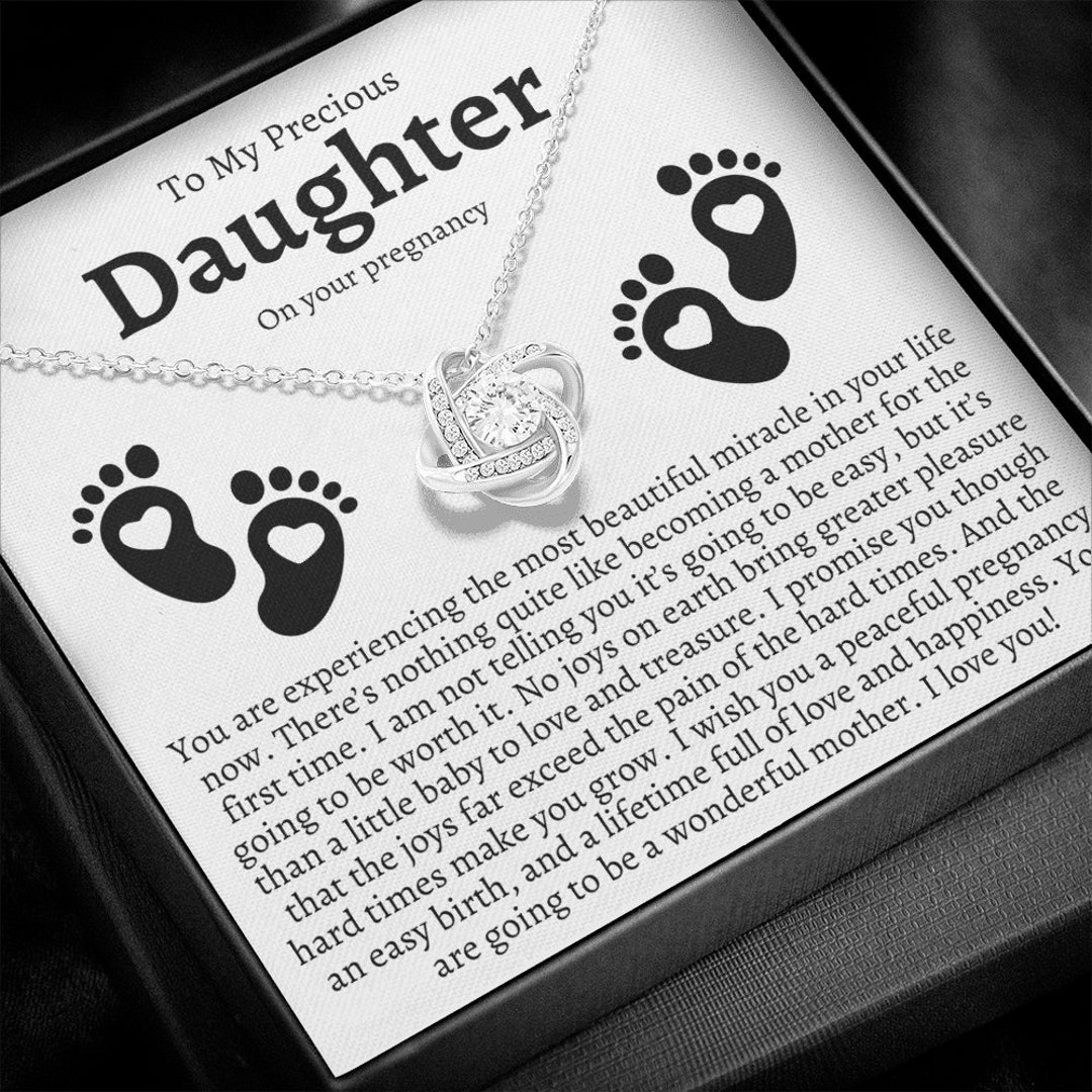 Pregnancy Gift for Daughter, Baby Shower Gift, Mom to Be Gift
