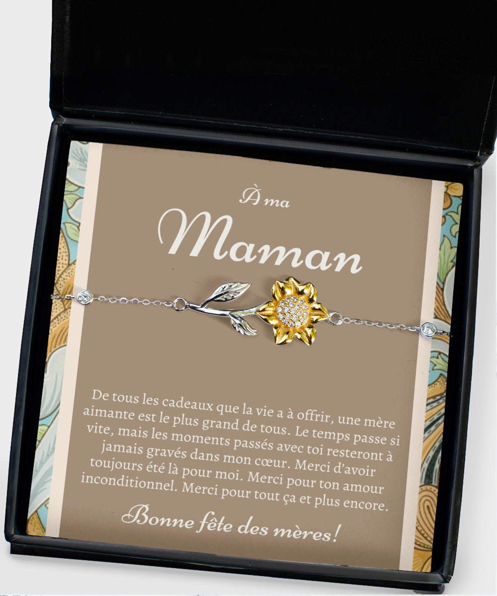 Cadeau De Fete Des Meres Pour Maman Cadeau De Bracelet De Etsy