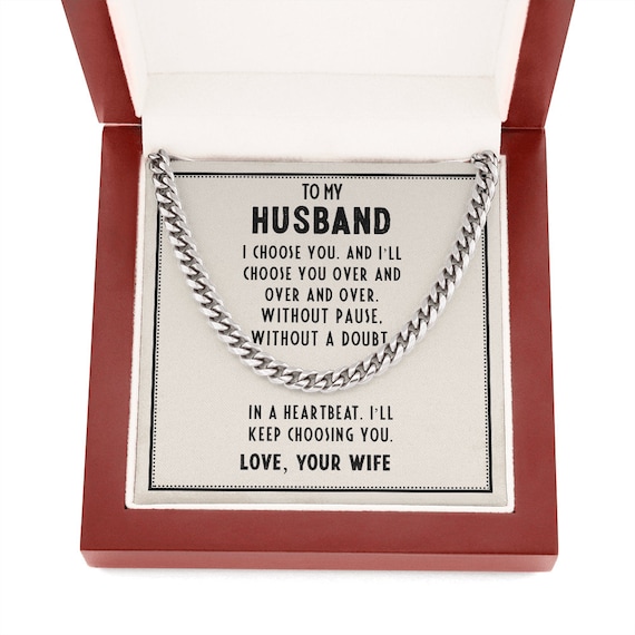 Onderling verbinden beoefenaar veiligheid Romantisch cadeau voor man aan mijn man cadeau voor man - Etsy Nederland