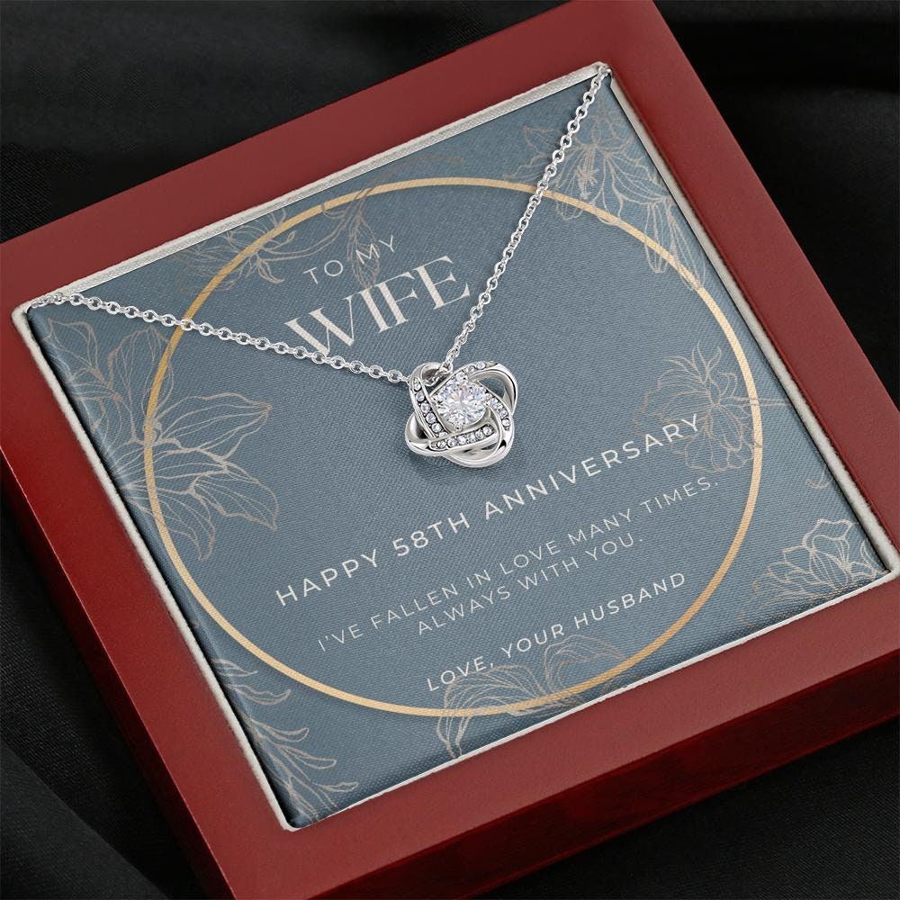 58 Jahre Jahrestag Geschenk für Frau 58 Jahre - Etsy.de
