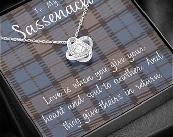 To My Sassenach, Outlander Gift, Valentine Day Gift for Her, Outlander Jewelry, Outlander Gift For Wife, Outlander Charm, Outlander Necklace