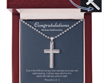 Confirmation Gift for Him, Grandson Confirmation, Baptism Gift for Him, Godson Baptism, Godson Confirmation, Confirmation Gift Ideas for Him