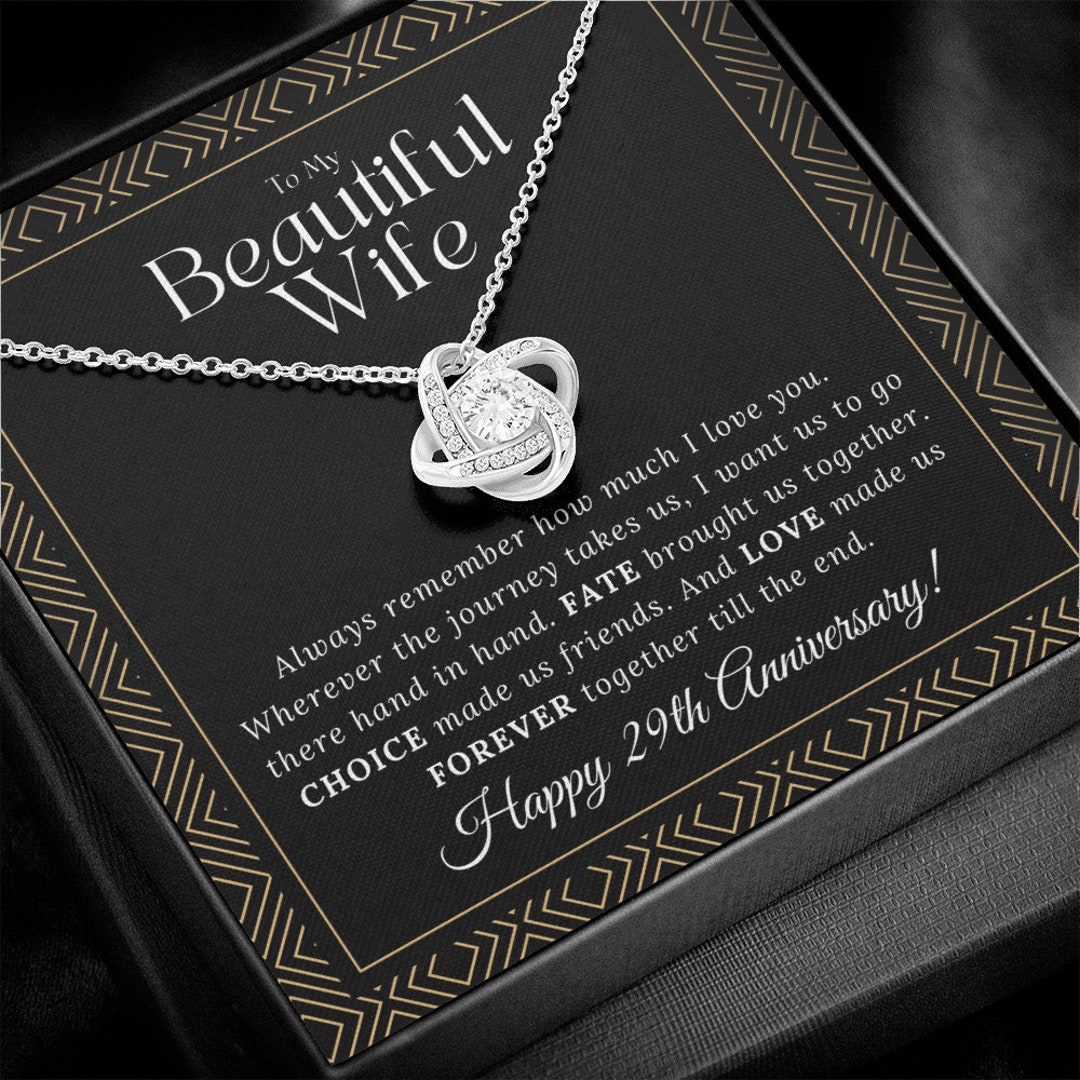 29 Year Anniversary Gift for Wife, 29 Year Anniversary Gifts, 29 Year ...