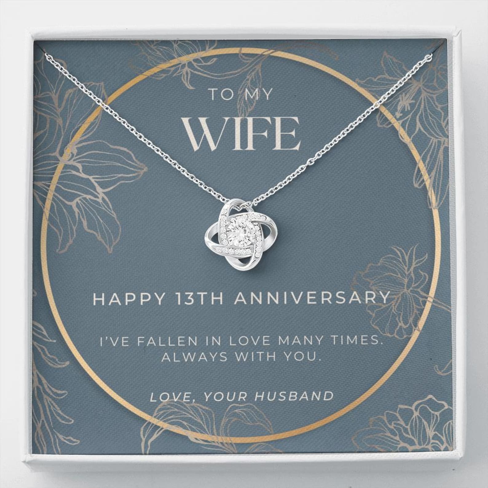 13 Year Anniversary Gift for Wife 13 Year Anniversary Gifts Etsy UK