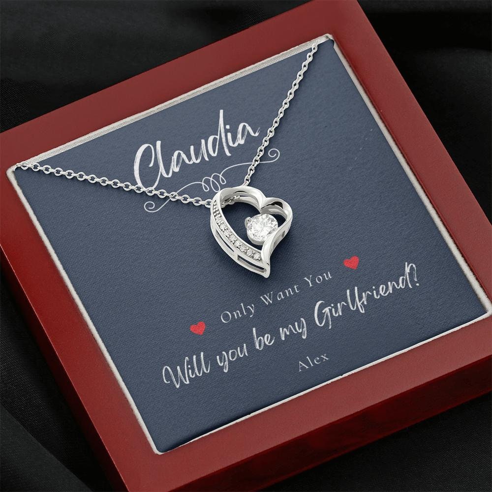 Should i get my girlfriend a necklace sale with my name on it