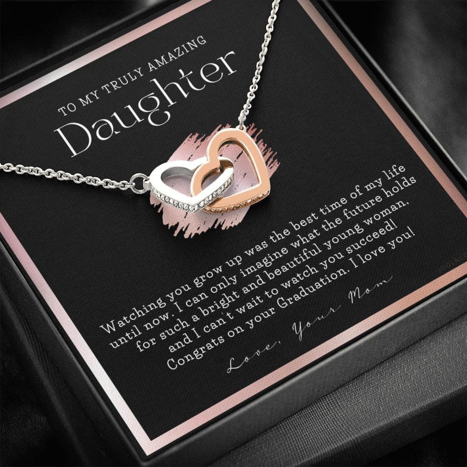 Personalized Graduation Necklace for Daughter College Etsy