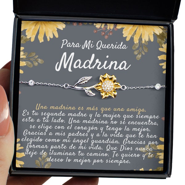 Spanish Godmother Gift, Madrina Gift, Madrina Bracelet, Madrina Jewelry, Pulsera Regalo Para Madrina, Joyas De Madrina, Joyas Únicas