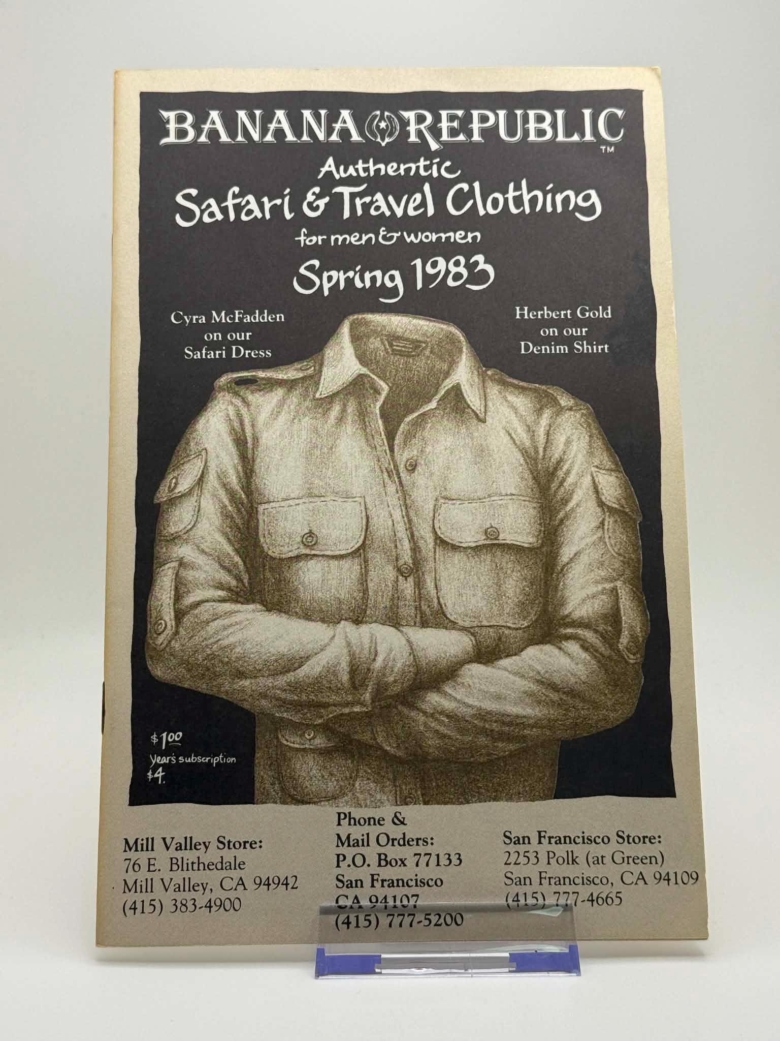 Banana Republic Catalog - Etsy