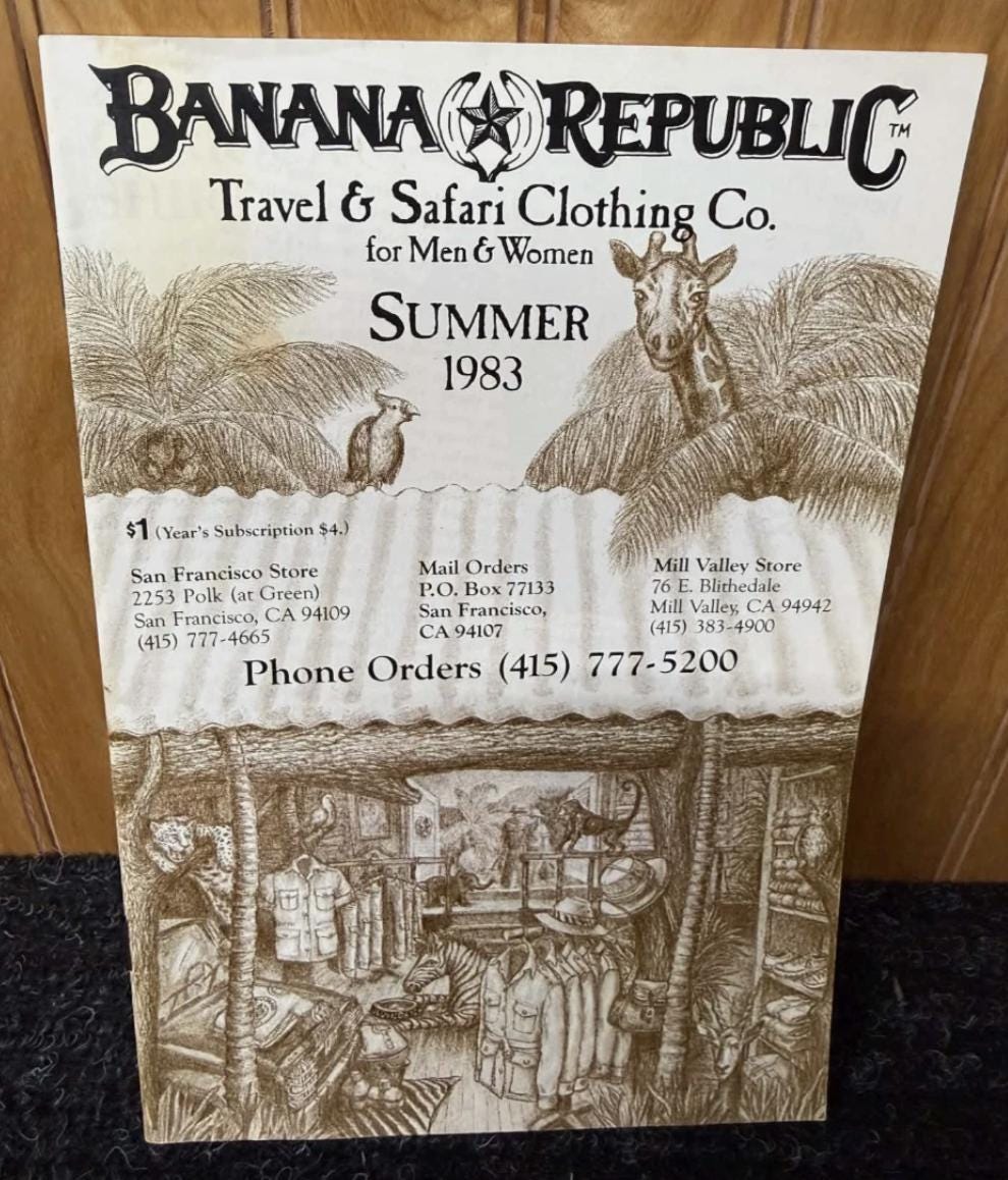 Banana Republic Vintage Safari - Etsy
