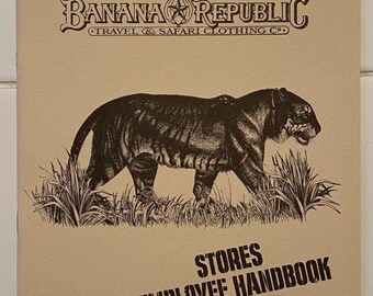 Banana Republic Guide to Travel & Safari Clothing 1986
