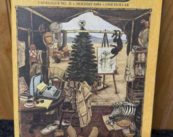 Catálogo de viajes y safaris de Banana Republic n.° 21, temporada navideña de 1984