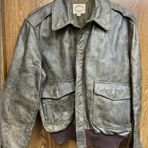 Vintage Banana Republic Leather Jacket - Etsy