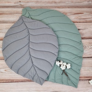 Bio Spieldecke | Baby Bodenmatte, Baby Deko, Baby Deko, Geschenk zur Geburt, Baby Girl Geschenk, Krabbeldecke Kinderzimmer Deko, Leseecke Bodenmatte