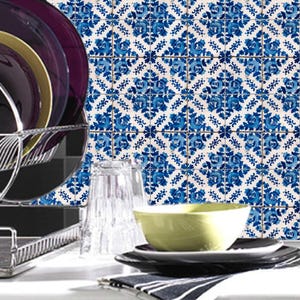 Kitchen Tile Sticker Floor Backsplash Bathroom Waterproof Removable | Peel and Stick #sp38