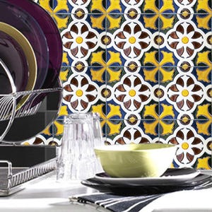 Kitchen Tile Sticker Floor Backsplash Bathroom Waterproof Removable | Peel and Stick #p23