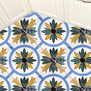 Kitchen Tile Sticker Floor Backsplash Bathroom Waterproof Removable | Peel and Stick #p41