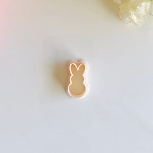 Easter Peep Bunny Clay Cutter Rabbit Clay Cutter Spring - Etsy