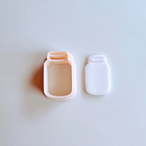 Mason Jar Clay Cutter | Flower Jar Clay Cutter | Spring Clay Cutter | Summer Cutter | Polymer Clay Earring Cutters