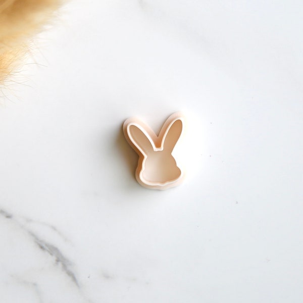 Easter Bunny Clay Cutter | Rabbit Clay Cutter | Spring Clay Cutter | Stud Cutters | Polymer Clay Earring Cutter