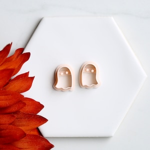 Ghost Polymer Clay Earring Cutter (Clay Cutter Set) | Halloween Clay Cutter | Fall (Autumn) Earring Cutters