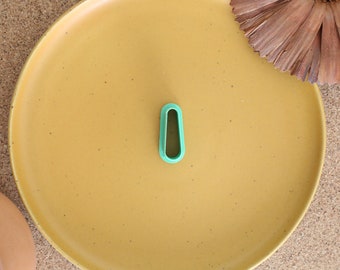Abgerundete Tropfenform Polymer Clay Ohrring Cutter | Keksschneider | Fondant Cutter