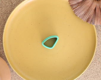 Organic Pebble Shape Polymer Clay Earring Cutter | Cookie Cutters | Fondant Cutter
