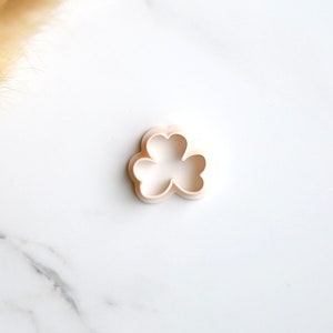 Three Leaf Clover Clay Cutter | Shamrock Cutter | Spring Clay Cutter | Polymer Clay Earring Cutter