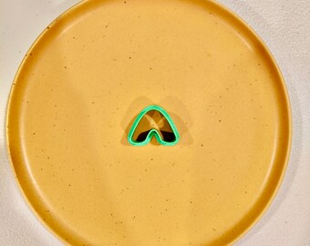 かわいい丸いアーチ型のポリマー粘土イヤリングカッター | クッキーカッター | フォンダンカッター