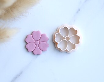 Flower Clay Cutter | Spring Daisy Clay Cutter | Peony Clay Cutter | Lily Cutter | Tulip Clay Cutter | Polymer Clay Earring Floral Cutter