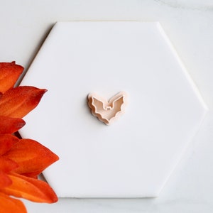 Flying Bat Clay Cutter | Fall Clay Cutters | Halloween Clay Cutter | Autumn Earring Cutters