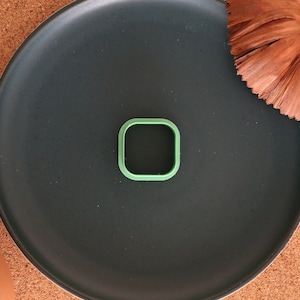 Abgerundete quadratische Form Polymer Clay Ohrring Cutter | Keksschneider | Fondant Cutter