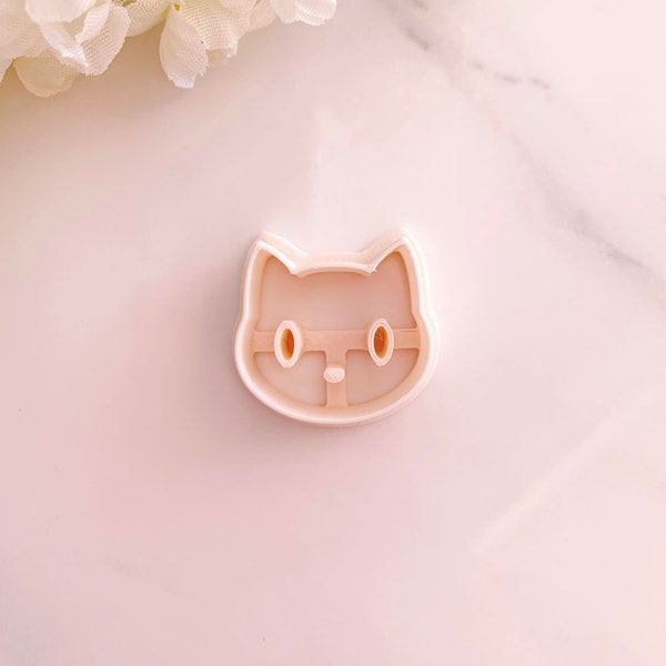 Cat Polymer Clay Cutter | Spring Clay Cutter | Stud Cutters | Polymer Clay Earring Cutter