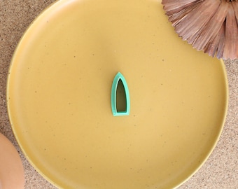 Surfboard Shape Polymer Clay Earring Cutter | Cookie Cutters | Fondant Cutter