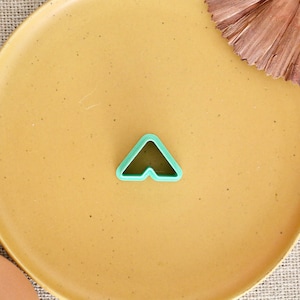 Triangle Arch Shape Polymer Clay Earring Cutter | Cookie Cutters | Fondant Cutter