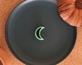 Crescent Moon Shape Polymer Clay Earring Cutter | Cookie Cutters | Fondant Cutter