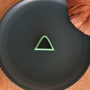Triangle Hill Shape Polymer Clay Earring Cutter | Cookie Cutters | Fondant Cutter