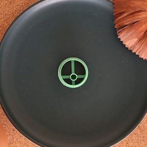 Circle Shape Polymer Clay Earring Cutter With Cutout | Cookie Cutters | Fondant Cutter