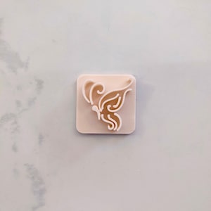 Butterfly Clay Stamp | Ceramic Stamp | Texture Stamp | Clay Texture | Clay Cutters | Polymer Clay Tool