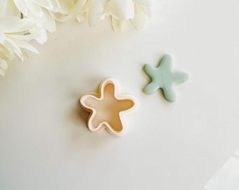 Starfish Clay Cutter | Sea Animal Clay Cutter | Summer Clay Cutter | Spring Clay Earring Cutter | Polymer Clay Tool | Stud Cutter