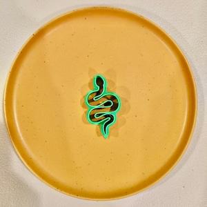 Snake Shape Polymer Clay Earring Cutter | Cookie Cutters | Fondant Cutter