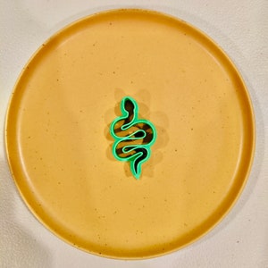 Snake Shape Polymer Clay Earring Cutter | Cookie Cutters | Fondant Cutter