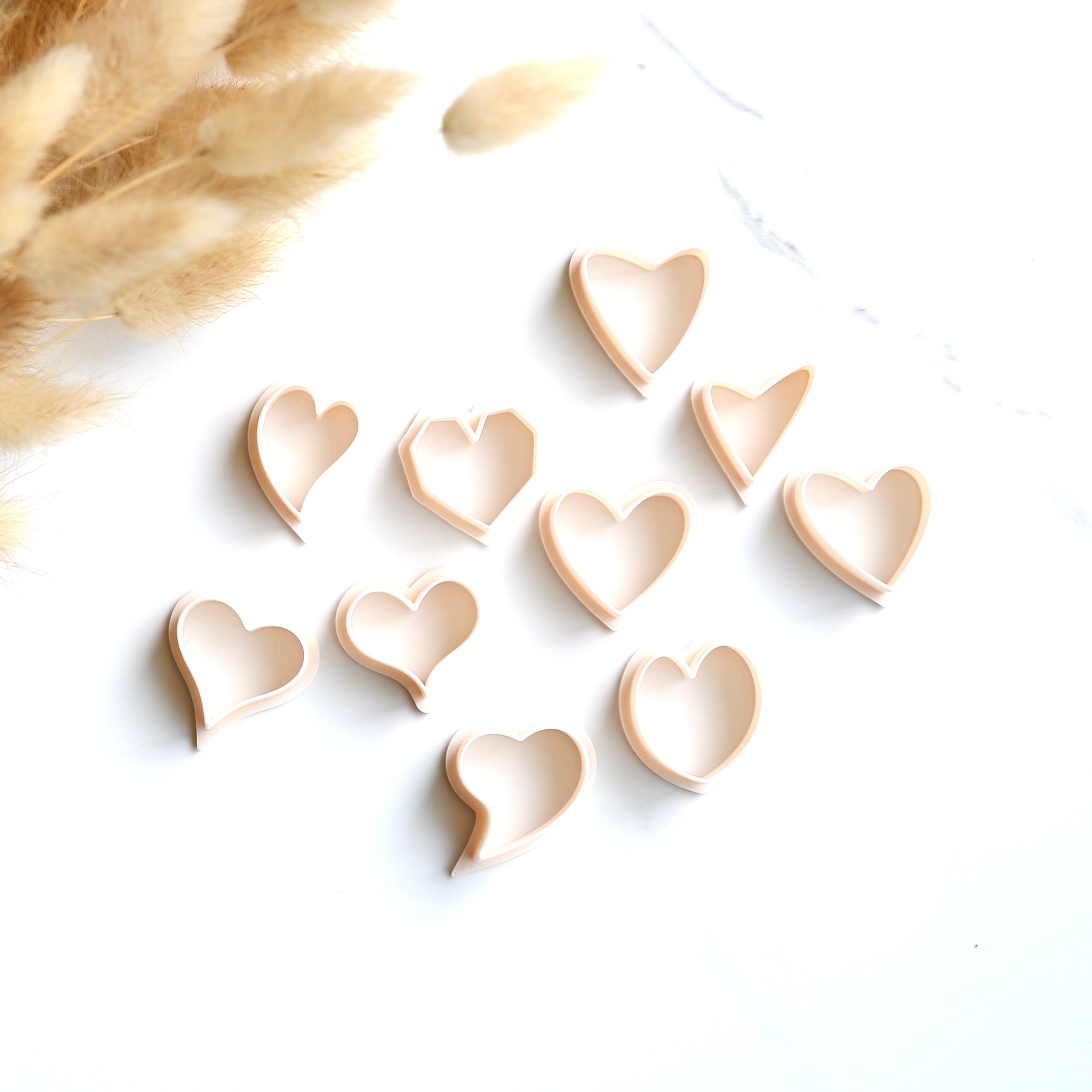 Valentine's Day Mini Stud Clay Cutter Collection (13 Cutters) – Clay Dough  Cutters