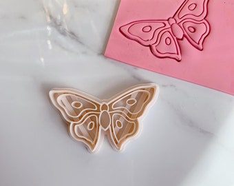 Butterfly Polymer Clay Cutter | Moth Clay Cutter | Spring Clay Cutter | Stud Cutters | Polymer Clay Earring Cutter