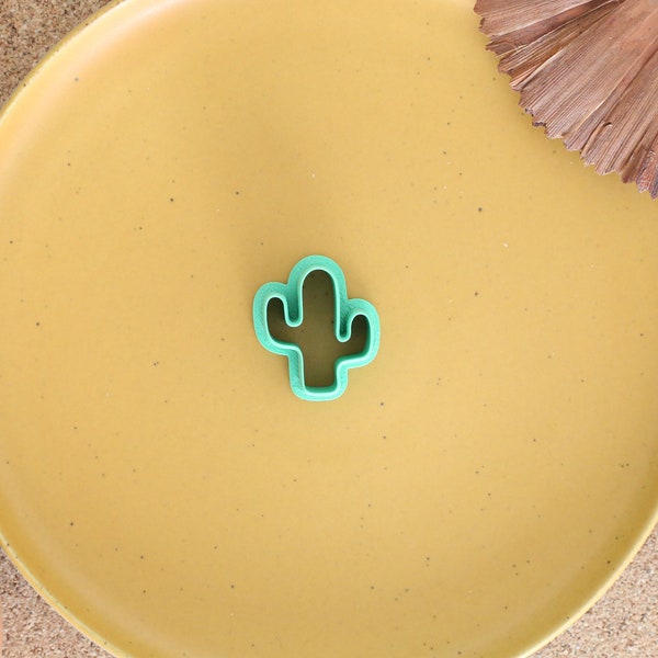 Cactus Shape Polymer Clay Earring Cutter | Cookie Cutters | Fondant Cutter