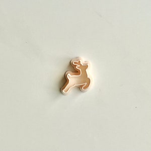 Reindeer Polymer Clay Earring Cutter | Holiday Clay Cutter | Winter Earring Cutters