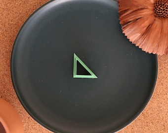 Rechter Dreieck Form Polymer Clay Ohrring Cutter | Keksschneider | Fondant Cutter
