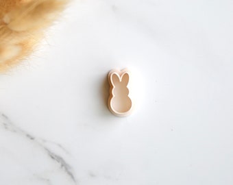 Easter Peep Bunny Clay Cutter | Rabbit Clay Cutter | Spring Clay Cutter | Stud Cutters | Polymer Clay Earring Cutter